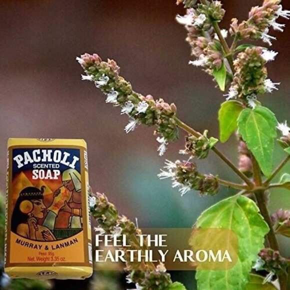 3 Pack Murray & Lanman Pacholi Scented Luxury Bar Body Soap 3.3 oz Patchouli - Picture 7 of 8